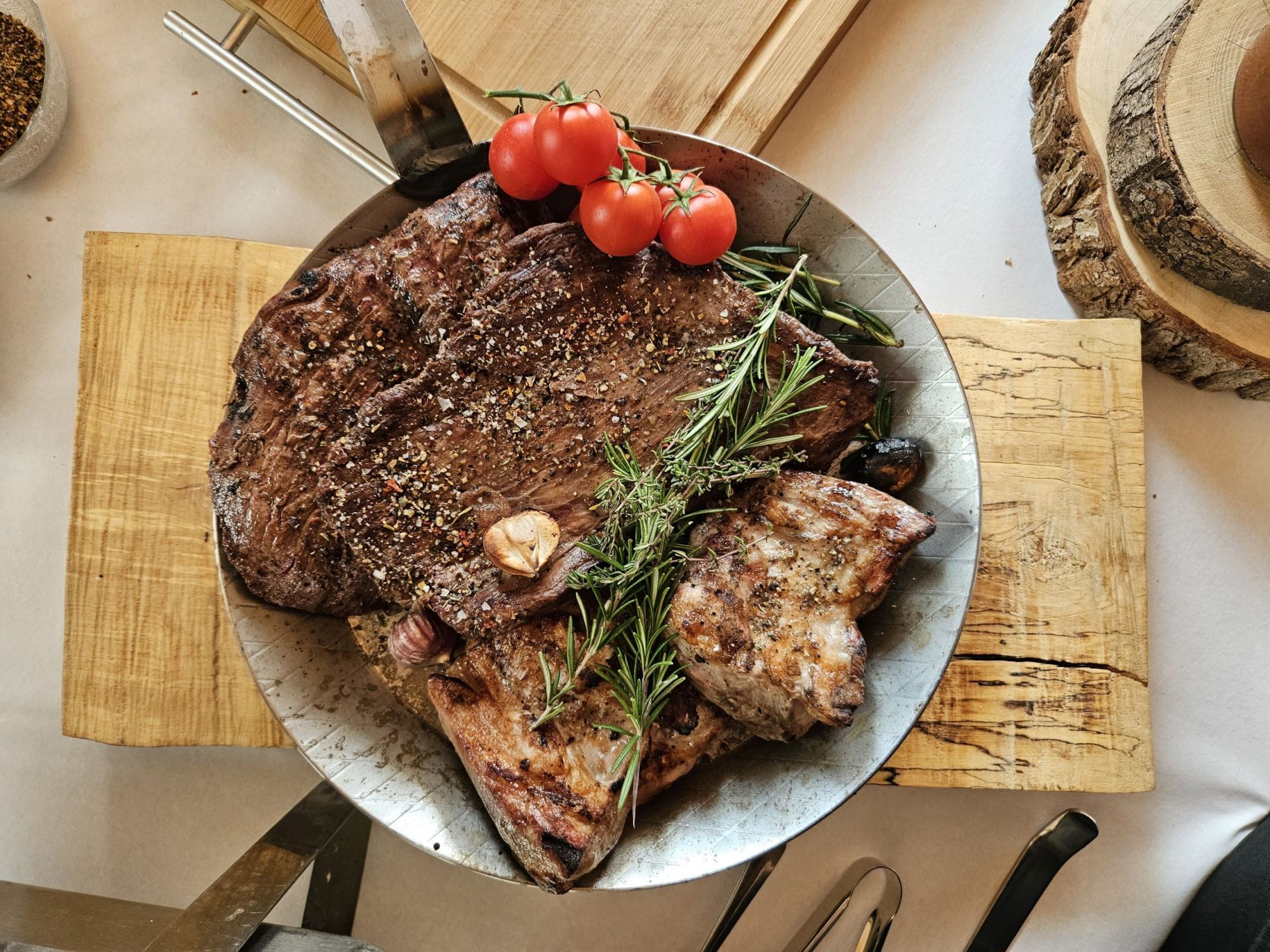 Fleischpfannengericht