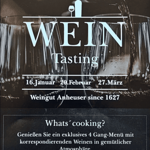 Wein-Tasting-Flyer